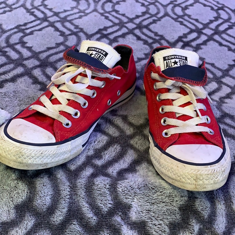 Red converse